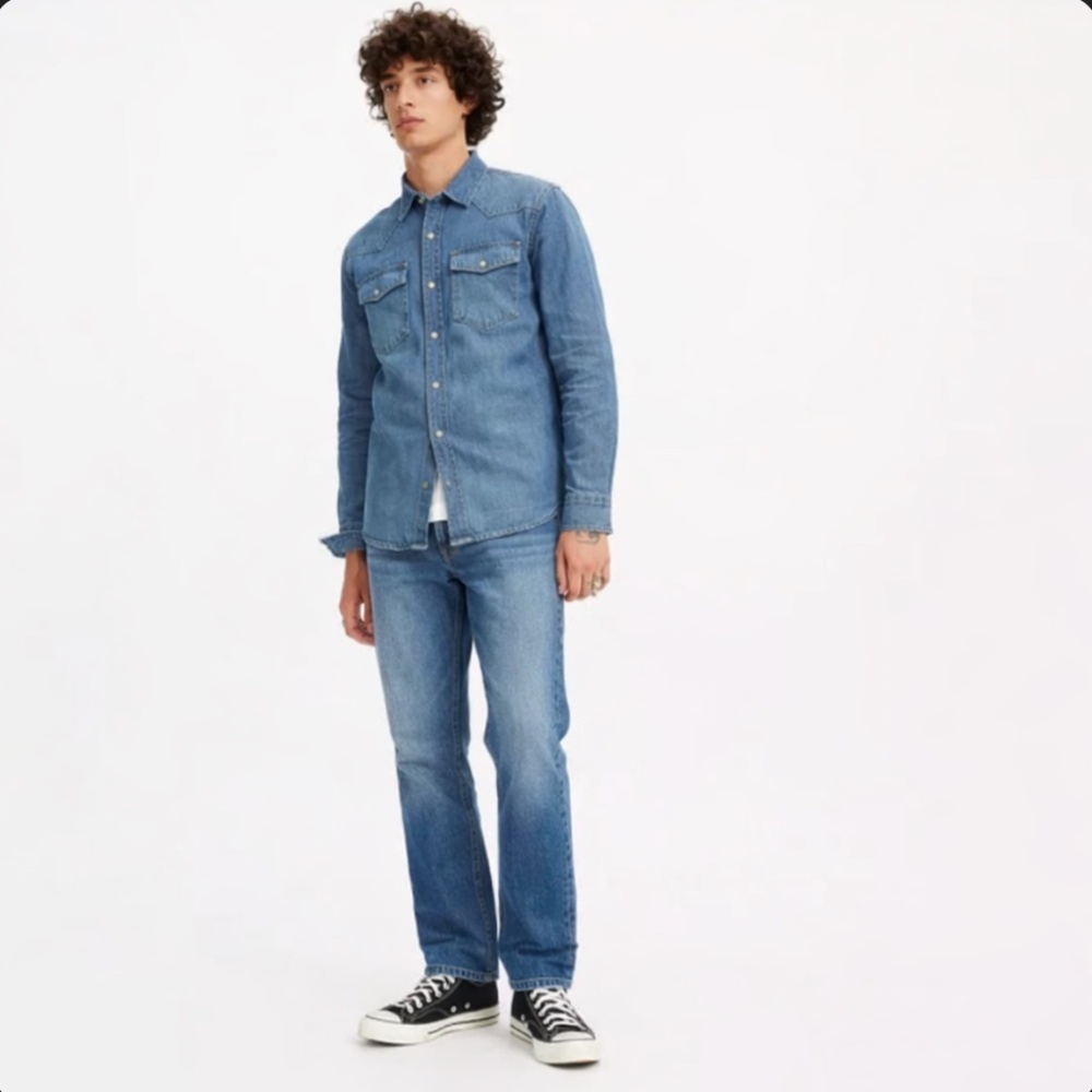 Levi's 511 straight leg Jeans Medium Wash 28X30 denim pants